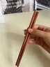 COOKSS儿童筷子家用高档抗菌鸡翅木实木2岁以上宝宝训练筷子小学生专用 实拍图
