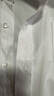 凡客诚品衬衫男商务易打理纯色西服正装衬衣男士白衬衫 长-纯白色 42 卡码建议拍大一码 实拍图