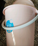 茶花（CHAHUA）水桶手提式带盖储水桶pp材质加厚学生宿舍家用洗衣洗车钓鱼水 带盖水桶浅咖色 17L 1个 实拍图