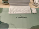 B.O.W航世 MK610无线键盘鼠标套装 超薄静音可爱女键盘圆帽多彩便携电脑笔记本外设办公键盘鼠标 无线键鼠套装【象牙白】 实拍图