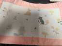 蒂乐 婴儿枕巾新生儿枕头平枕纯棉春秋季柔软吸汗透气云片枕垫 锦绣乐园·云片方形 实拍图