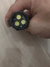 【高亮三灯芯】三眼小怪兽户外强光LED手电筒可充电便携迷你手电 【采销推荐】300毫安 ABS超亮款 实拍图