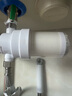 MEENA电热水器前置过滤器滤瓶家用厨下式净化器洗衣机水龙头自来水花洒滤水器除氯马桶沐浴淋浴室净水器 1机4芯【滤除杂质/泥沙/铁锈】 实拍图