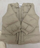 巴拉巴拉童装宝宝羽绒服保暖婴儿外套儿童冬季两件套萌趣男童女童 奶白10501 110 外套充绒量39g+马甲充绒量24g 实拍图