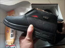 拾映冬季老北京布鞋男士棉鞋保暖加绒中老年爸爸鞋加厚防滑老人雪地靴 男款黑色【防滑保暖】 43 实拍图
