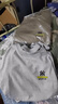 美罗邦（Meloban）长袖t恤男士纯棉春秋季宽松卫衣秋衣纯色打底衫男上衣服男装秋装 卡其色+浅灰色【2件装】100%纯棉 XL【建议140-150斤】 实拍图