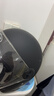 AD新国标3C认证电动车头盔男女士四季通用电瓶车安全帽女款夏季双镜防晒骑行轻便半盔165-1磨砂黑 实拍图