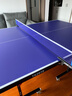 红双喜专业滚轮折叠乒乓球台标准比赛TK2系列球桌含球拍网架乒球 实拍图
