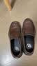 骆驼（CAMEL）牛皮软底缓震乐福鞋通勤商务休闲皮鞋男 G13S201066 棕色 38 实拍图