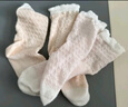 尼多熊婴儿袜子夏季新生儿男女宝宝袜子松口无骨中筒儿童袜纯色网眼袜子 实拍图