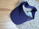 迪卡侬（DECATHLON）空顶帽男女夏天遮阳帽太阳帽鸭舌帽户外运动帽跑步帽子RUNC 新款紫色-可调节松紧带款 新空顶帽松紧带（建议头围50-62厘米） 实拍图