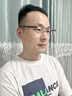 创果 高端商务半框近视眼镜男士进口纯钛可配散光变色高度数眼镜 防蓝光防辐射【1.56无度数】290黑色 实拍图