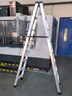 创硕 家用梯加厚铝合金人字梯折叠梯子工程梯 【七步梯黑】加强加固款 实拍图