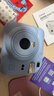 富士（FUJIFILM）立拍立得mini12 mini11/7/9升级款 相纸一次成像相机拍照生日礼物 Mini12 绣球蓝（现货） 官方标配 实拍图