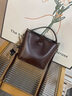 YUYULA牛皮包包女包水桶包通勤轻奢单肩斜挎包生日情人节礼物送女友老婆 实拍图