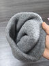 啄木鸟（TUCANO）【双层加厚】纯羊毛男士帽子男冬季针织帽毛线帽冬天防寒保暖帽子 实拍图