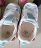 婧麒（JOYNCLEON）婴儿凉鞋宝宝学步鞋软底防滑网面单鞋透气男女宝网鞋婴儿机能鞋 兰月白Jbx178078 19 码(内长14cm脚长13.5cm) 实拍图