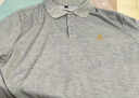 啄木鸟（TUCANO）长袖T恤男春秋季商务休闲翻领polo衫经典百搭上衣男装 浅灰3XL 实拍图