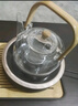 正扬电陶炉煮茶炉保温小型煮茶器围炉触控加热办公玻璃茶具烧水泡茶壶 春鸣黑+900提壶 实拍图