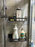 百悍卫生间置物架浴室免打孔挂件厕所洗手间洗漱洗手台墙角架洗澡间 实拍图