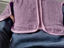 俞兆林电加热发热披肩肩颈热敷袋理疗袋艾灸艾草盐袋海盐热敷包有袖紫 实拍图