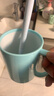 茶花 漱口杯 簌刷牙杯子马克杯 牙刷杯牙缸 洗漱杯水杯 1只装 蓝色 实拍图