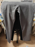 安踏（ANTA）运动裤男士加绒卫裤秋冬季加厚保暖跑步长裤子休闲裤直筒针织裤 【加绒-升级挺括版-直筒】深褐灰7307-4 L 实拍图