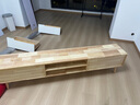 舒歌电视柜实木落地茶几组合 简约小户型客厅抽屉电视机组合柜 【店铺热卖】1.8米 白抽屉电视柜 实拍图