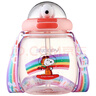 史努比（SNOOPY）儿童吸管大肚水杯学生夏季便携男女耐高温大容量运动水壶1L 粉色 实拍图