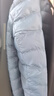 鸭鸭（YAYA）轻薄羽绒服男短款秋冬新款男士立领保暖防寒潮薄款轻便外套KX 雾霾蓝 L 175 实拍图