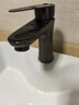 四季沐歌（MICOE）面盆水龙头304不锈钢冷热浴室卫生间洗脸盆台盆通用枪灰色水龙头 实拍图
