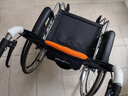 鱼跃 (yuwell)手动轮椅车H062折叠老人轻便免充气铝合金旅行手推代步 实拍图