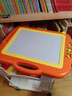 琪趣超大号磁性画板儿童写字板宝宝学习绘画涂鸦板婴幼儿玩具1一2-3岁 44X36CM加厚款橙色8888A 官方标配 实拍图
