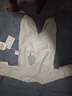 童泰婴儿连体衣新生儿衣服四季0-6月初生宝宝哈衣爬服纯棉内衣2件装 绿白小树（四季款） 59cm (建议1-3个月身高55-60cm) 实拍图