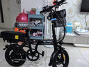 五羊新国标折叠电动自行车成人代步代驾通用超长续航锂电池助力电单车 豪华/油刹/LG电芯/40A-120km 实拍图