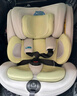 路途乐儿童安全座椅0-4岁汽车用可坐躺360度旋转宝宝椅途趣-尊享版绿 实拍图