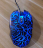 达尔优（dareu）牧马人EM915经典裂纹版有线鼠标 游戏鼠标 定制芯片 LOL/APX吃鸡鼠标 6000DPI 黑色 实拍图