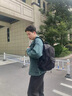 361°背包男士双肩包大容量书包商务通勤电脑包2026新款防泼水旅行包 黑色【可放16英寸电脑】 实拍图