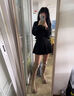 达芙妮官方过膝长筒靴女2025秋冬爆款美拉德厚底时装靴两穿翻折靴子女 卡其色【过膝or翻折 可两穿】 37 实拍图