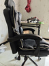 奥伦福特 电脑椅办公椅子电竞椅家用人体工学椅老板椅主播靠背椅皮革转椅 工学椅-黑+搁脚+乳胶+【顶配】 实拍图