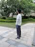 NASALIKE官方春秋季裤子男学院风高街休闲裤棉质宽松运动卫裤束脚加绒裤男 G63黑色 常规 合适10°~25°穿搭 XL (165-175cm 120-145斤) 实拍图