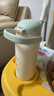 膳魔师（THERMOS）儿童吸管保温杯学生杯316L不锈钢带卡扣带杯套放书包侧袋上学TCKU 实拍图