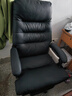 顾全老板椅可躺办公椅真皮家用工学椅午休转椅电脑椅子C533黑皮 实拍图