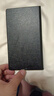 得力（deli）名片夹名片册大容量商务卡包证件包卡册火车票银行信用卡收纳男女名片办公用品 【黑色】可装180张名片 单本 实拍图