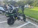 普莱德新国标折叠电动自行车 超长续航电动车 铝合金代驾车 锂电池助力男女通用成人电瓶车 代步电单车 旗舰-12减震-进囗级25A-纯电续航约75km 实拍图