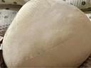 MUJI可当成腰垫使用的柔软靠垫 抱枕 腰托腰靠 浅米色 35*35*35cm 实拍图