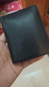 稻草人男士钱包头层牛皮轻薄多功能短款卡包竖款男式票夹黑色生日礼物 实拍图