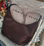 CHARLES&KEITH复古柔软新月包腋下包斜挎包生日礼物CK2-40782526 Wineberry Red紫红色 中包 实拍图