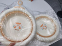十月结晶婴儿洗脸盆初生宝宝盆洗脚洗pp盆儿童可折叠盆浅黄1只 实拍图