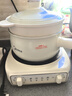 美的（Midea）电煮锅 电蒸锅 电炒锅 电热锅 2.6L分体式 小型1-2人学生宿舍多功能锅 泡面锅 XZC2061 配蒸笼 实拍图
